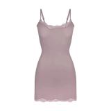 -style new summer camisole dress, sexy tight-fitting bodycon lace mini dress