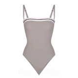Nanyou celebrity style in stock ·s set: Logo tennis camisole bodysuit and short irt