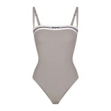 -style 24-piece simple logo letter camisole bodysuit tennis stretch camisole shapewear