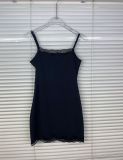 New   Valentine's Day cherry blossom pink lace bodycon sexy hot girl camisole dress