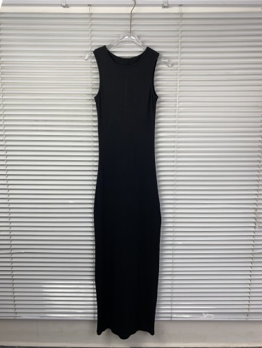 Kylie  style Ski*m*s sleeveless tank dress French bodycon slip dress long dress