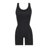 COTTON RIB ONESIE pure cotton jumpsuit, thin summer base tank top jumpsuit