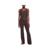Nanyou S  style high-waisted peach butt yoga pants, casual sports pants, foldable flared pants