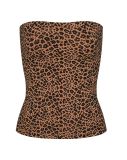 European and American  fabric summer new high-elastic light tummy control inner wear women's short shapewear bustier