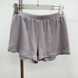 -style modal ribbed boxer shorts, summer thin loose casual home pants