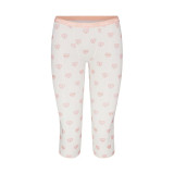 Valentine's Day limited edition heart logo hollow-out cotton short-sleeve shorts set dress suspender pants