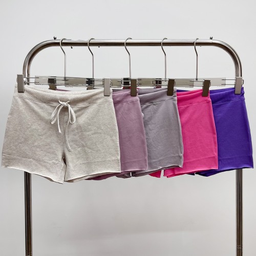 -style modal ribbed boxer shorts, summer thin loose casual home pants for women