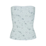 European and American  fabric summer new high-elastic light tummy control inner wear women's short shapewear bustier