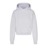 cherry blossom pink series three-dimensional embossed letter print hooded sweatshirt top outerwear set cotton