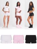 Valentine's Day limited edition pink heart cutout short-sleeve T-shirt and long pants jumpsuit