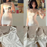 2023im*s - style lace suspender dress short irt