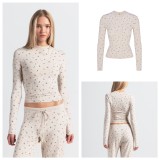 [Bestseller] Ski*m*s Fits Everybody Classic Slim-Fit Nylon Long-Sleeve Women's Tight-Fitting Top