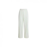 25 new product  COTTON JERSEY WIDE LEG PANT cotton straight-leg casual wide-leg pants