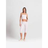 Valentine's Day limited edition heart logo hollow-out cotton short-sleeve shorts set dress suspender pants