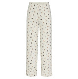 original label!Easter lamb and bunny letter jacquard short-sleeve top T-shirt and straight-leg pants