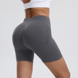 Cross-border tight-fitting breathable quick-dry cycling shorts for women, suitable for outdoor wear, fitness, running, and yoga, with a peach-like feel