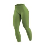 European-style tummy control peach butt yoga pants for women, high-waisted non-slip sports leggings, running fitness pants, sports base layer pants