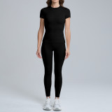 Cross-border tight-fitting peach butt yoga pants for outdoor running and fitness, quick-dry high-waisted butt-lifting sports shorts for women