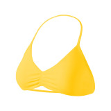 dyfne women's sports bra, matte nylon, halter neck, beautiful back, small bra, high-intensity shockproof, push-up yoga bra