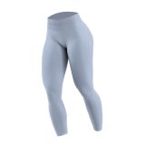 European-style tummy control peach butt yoga pants for women, high-waisted non-slip sports leggings, running fitness pants, sports base layer pants