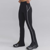 New European and American cross-border nude-feel yoga wear for women, sports bra and underwear set, tight-fitting outdoor fitness shorts for spring and summer