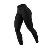 European-style tummy control peach butt yoga pants for women, high-waisted non-slip sports leggings, running fitness pants, sports base layer pants