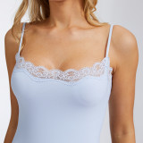 Cross-border sexy lace yoga jumpsuit, skin-friendly with adjustable shoulder straps, shapewear triangle strap jumpsuit