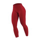European-style tummy control peach butt yoga pants for women, high-waisted non-slip sports leggings, running fitness pants, sports base layer pants