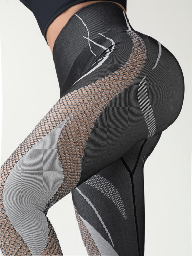 New color yoga pants, sexy running fitness pants, butt-lifting leggings, butt-enhancing sports pants for women, new style