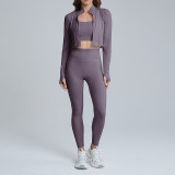 Cross-border tight-fitting peach butt yoga pants for outdoor running and fitness, quick-dry high-waisted butt-lifting sports shorts for women