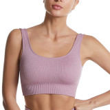 Sports running shockproof bra, fitness yoga tank top, push-up beauty back underwear, custom-made according to drawings and samples