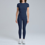 Cross-border tight-fitting peach butt yoga pants for outdoor running and fitness, quick-dry high-waisted butt-lifting sports shorts for women