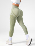 New cross-border seamless women's sports yoga leggings, butt-lifting, high-waisted, slimming yoga pants for outerwear