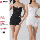 Cross-border summer floral lace jumpsuit with adjustable straps, slim-fit, figure-flattering, with a beautiful back and hip skirt, floral suspender dress