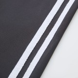 High-waisted yoga pants, new American-style hot girl running sports peach butt-lifting fitness pants, naked-feel stretchy flared pants