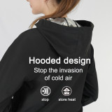 Cross-border fat-burning fitness sweat suit for women, jacket, casual drawstring hooded sweat suit for women