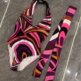 New one-piece and two-piece bikini European and American sexy swimwear