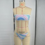 New one-piece and two-piece bikini European and American sexy swimwear bikini women swimwear