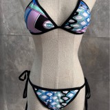 New one-piece and two-piece bikini European and American sexy swimwear