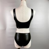 CH Series European and American Women's Swimwear: One-piece, Two-piece Bikini, Fashionable and Sexy Two-piece Sporty Style