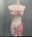 PH02 Sexy Rhinestone Swimsuit One-Piece Two-Piece Bikini 2022 Slimming Fashionable Sun Protection Slim Fit