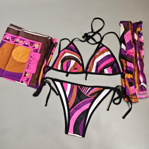 New one-piece and two-piece bikini European and American sexy swimwear