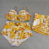 DG Series European and American Women's Swimwear One-Piece and Two-Piece Bikini