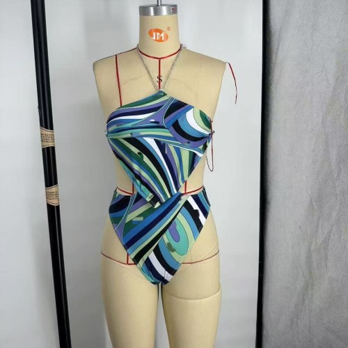 New one-piece and two-piece bikini European and American sexy swimwear bikini women swimwear