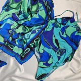 New one-piece and two-piece bikini European and American sexy swimwear bikini women swimwear