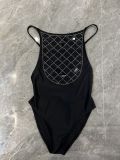CH Series European and American Women's Swimwear: One-piece, Two-piece Bikini, Fashionable and Sexy Two-piece Sporty Style