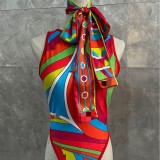 New one-piece and two-piece bikini European and American sexy swimwear