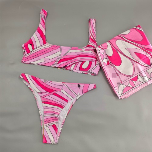 New one-piece and two-piece bikini European and American sexy swimwear bikini women swimwear