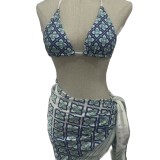 New one-piece and two-piece bikini European and American sexy swimwear bikini women swimwear