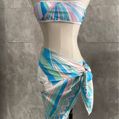 New one-piece and two-piece bikini European and American sexy swimwear bikini women swimwear